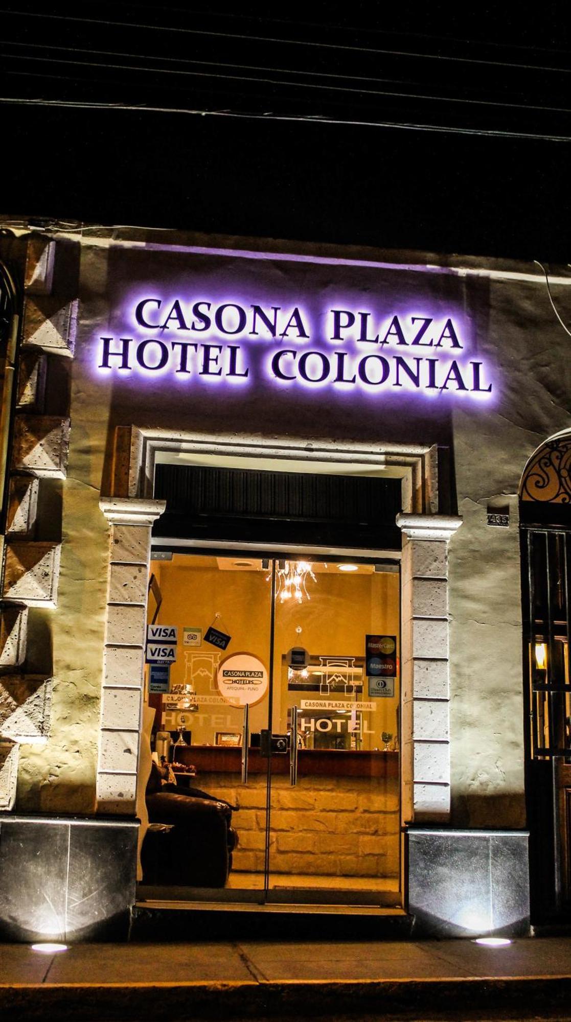 Casona Plaza Hotel Colonial Arequipa Exterior foto